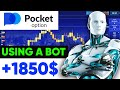 I make 1850 with a bot on pocketoption best free trading software  binary options app tutorial