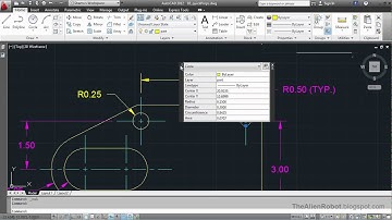 AutoCAD 2012 Introduction Training-1403 Quick properties tool