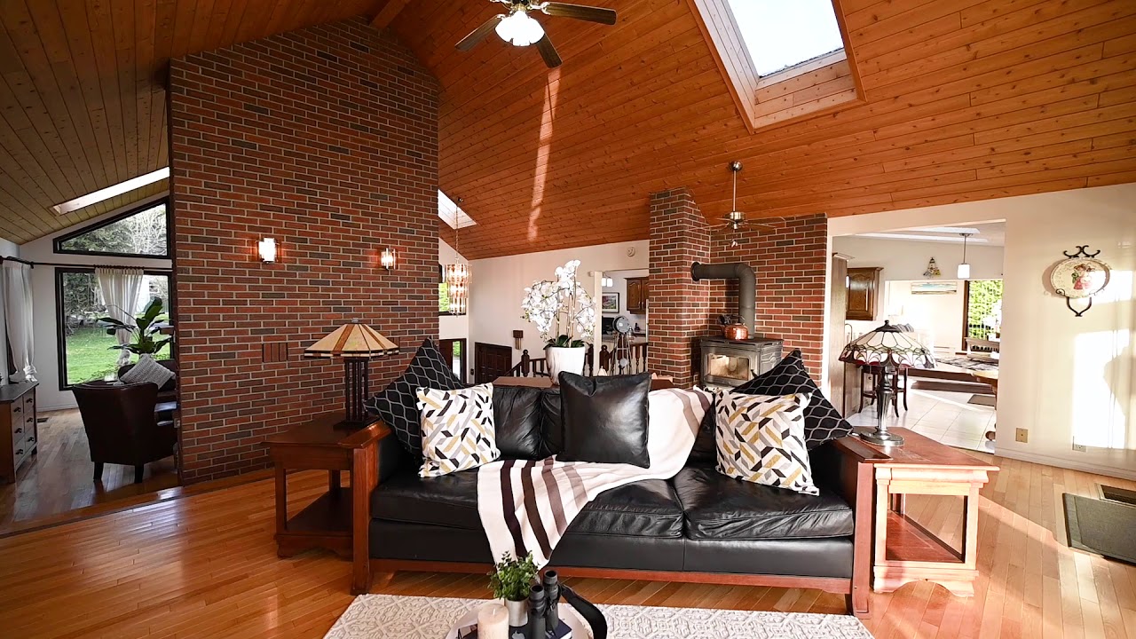 Part 2 of this stunning 6000 sq' oceanfront home in Shirley BC