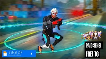 White FF Brazilian Red Fire Button Macro | Free Fire Paid Sensi App Free For All Devices 📲 NEW