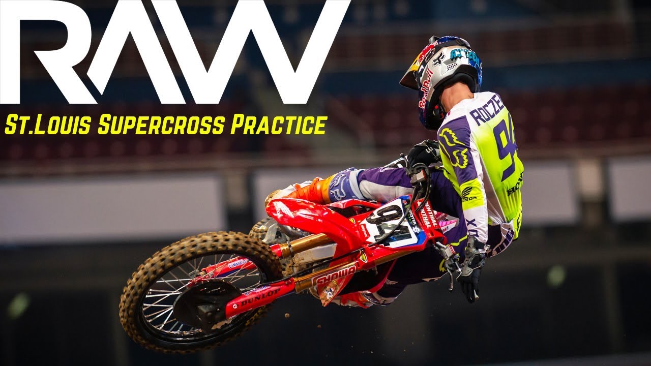 St. Louis Supercross Practice RAW – Motocross Action Magazine
