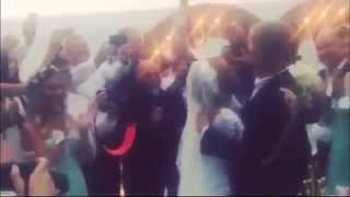 Шикарный страстный поцелуй на свадьбе Навки и Пескова!! Шикарный страстный поцелуй на свадьбе Навки и Пескова!!