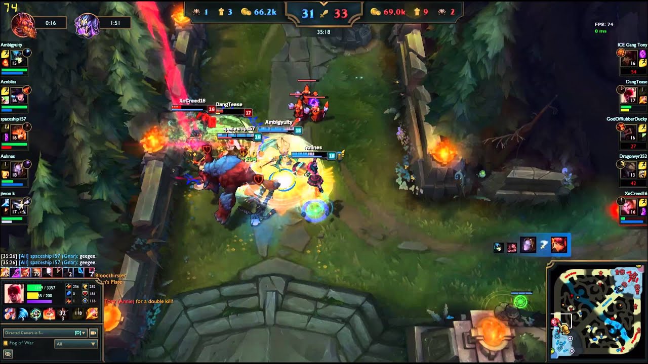 Amazing Team Fight Coordination