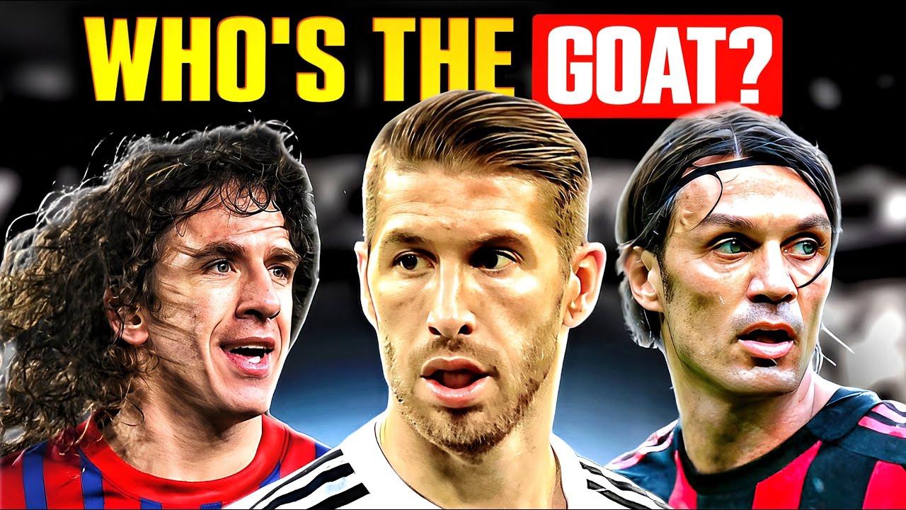 Maldini vs Puyol vs Ramos – Who Was the GREATEST Defender Ever?