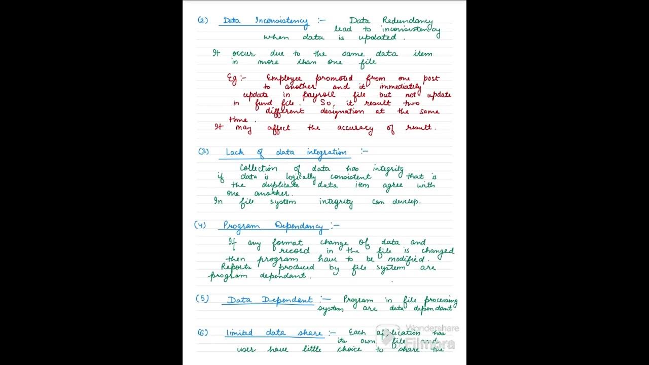 basic concept ,Database , traditional file based system and component ...