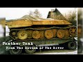 A panther tank found in a river and its complicated story