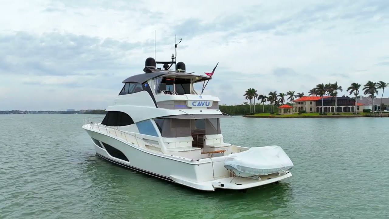Cavu Yacht for Sale 64 Riviera Yachts Naples, FL Denison Yacht