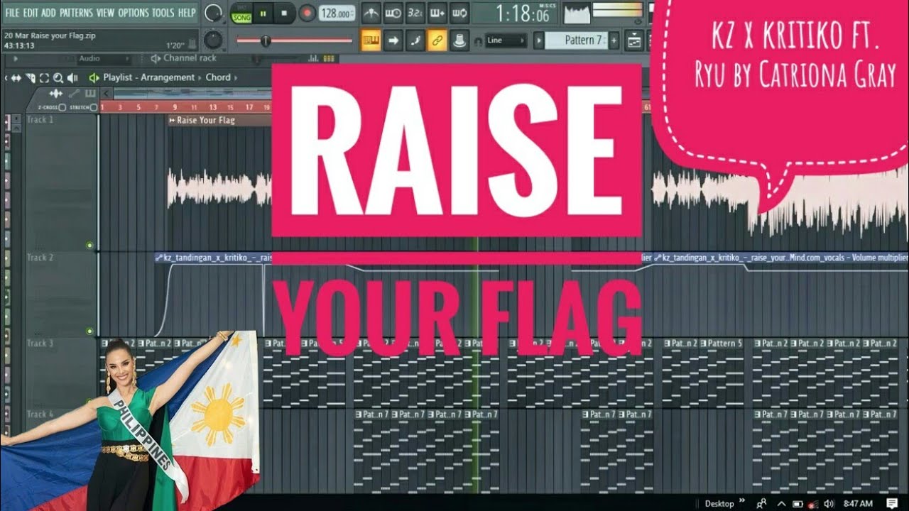 Kz X Kritiko Ft Ryu Raise Your Flag By Catriona Gray Youtube