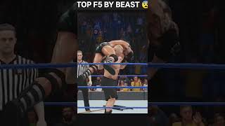 beast finishers ⚡ #shorts #ytshorts #viralshort #wwe #gaming