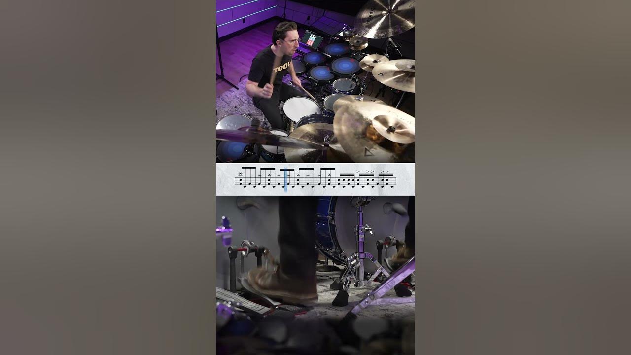 Breaking Down Danny Carey’s Drum Parts in Pneuma #drumeo #tool #pneuma