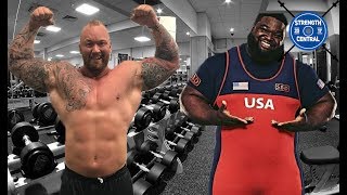 Worlds Strongest Man Vs Worlds Strongest Powerlifter. Who is Stronger?