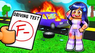 Passing my Roblox DRIVING TEST! screenshot 2