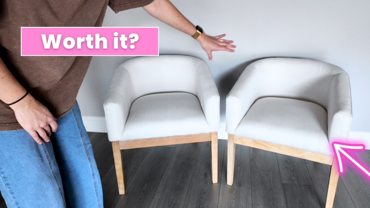 HONEST Review of Chummaven Linen Dining Chairs