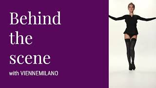 Behind The Scene Rosita Chevron Gray Thigh Highs