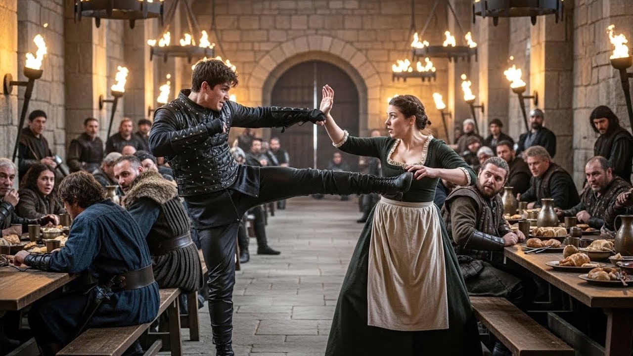 El hijo del Rey Licántropo patea a una camarera — sin saber que es una luchadora letal