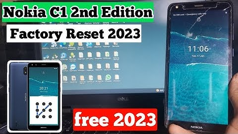 C1 2nd edition hard reset Nokia c1 2nd edition Factory Reset fastboot mode no test point 2023 free