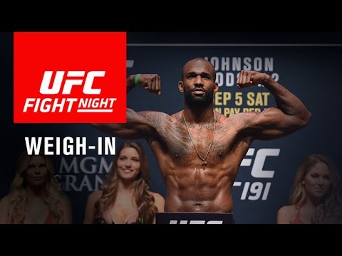 UFC Fight Night London: Official Weigh-in