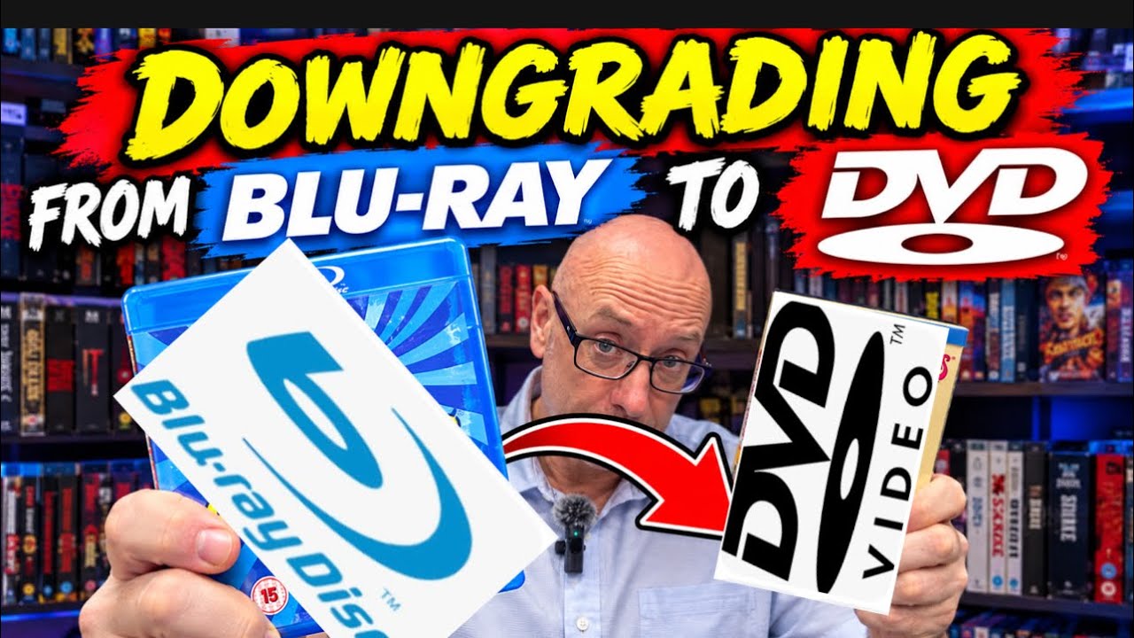 Downgrading A Limited Edition!!!!!! Blu-ray to DVD 📀 #dvd