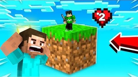 MINECRAFT ONE BLOCK WORLD 🌍 | Minecraft one block Survival series ( part-2 ) #minecraft #oneblock 
