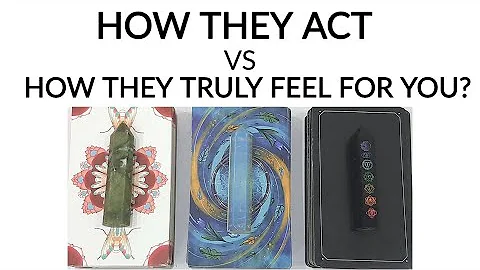 PICK A CARD• THEIR FEELINGS• HOW THEY ACT VS HOW THEY TRULY FEEL FOR YOU 🤔 TIMELESS