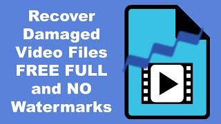 How to Repair Corrupt video File MP4  MOV - Fix 0xc00d36c4  Can