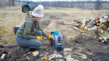 We Finally Got A Woodsplitter (And It Won