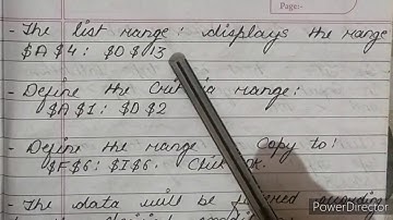 Class 7 ||  Using excel as database || Advanced Filter ||