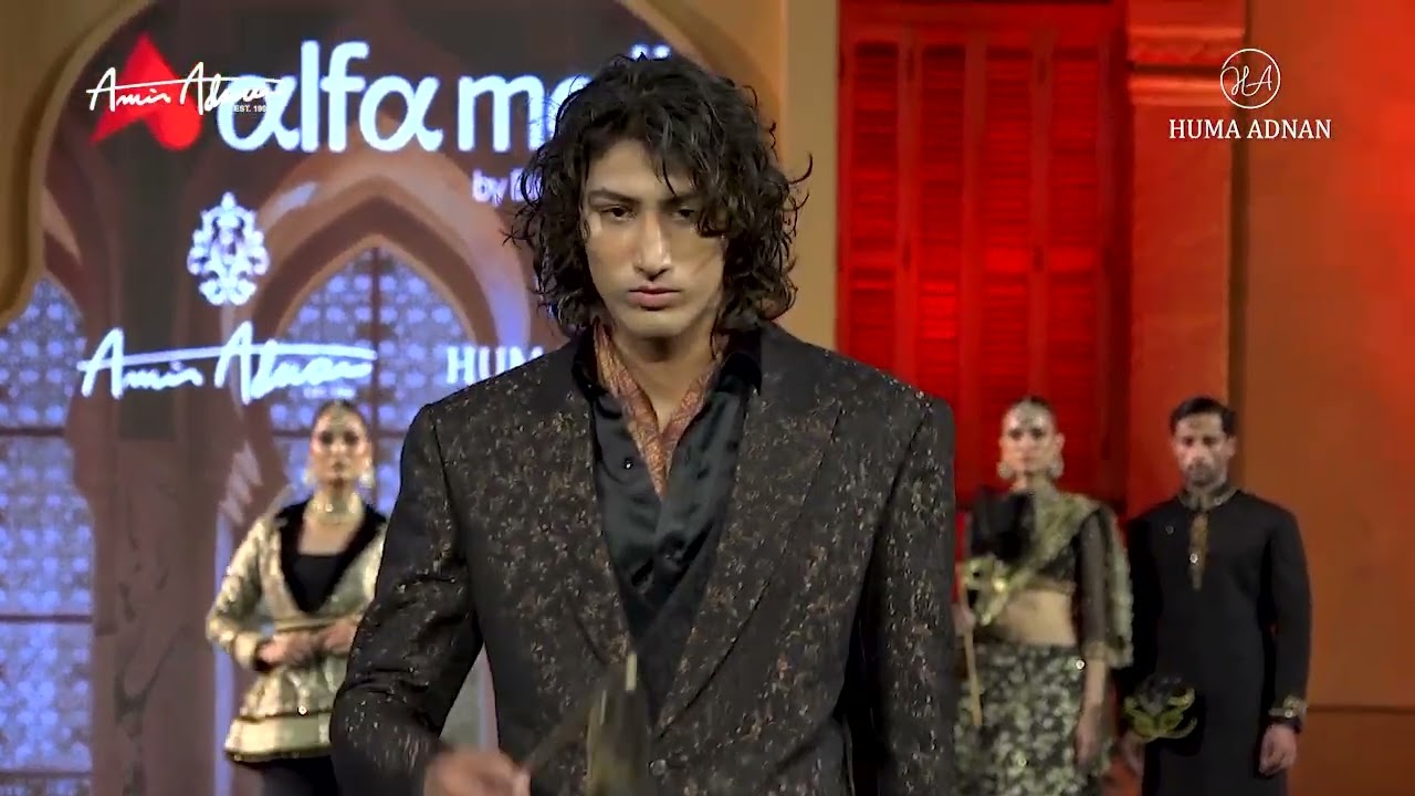 House of Amir Adnan Presents Couture Collection at AlfaMall Fashion Show.