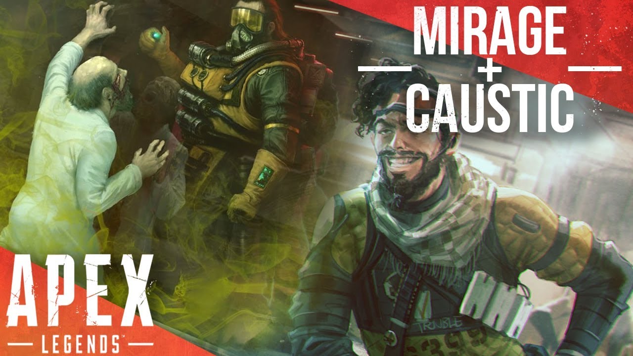Mirage And Caustic Spotlight Apex Legends Youtube
