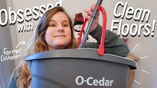 Former Custodian Tries O-Cedar Spin Mop by Mallory Flynn 7,860 views 5 months ago 10 minutes, 32 seconds