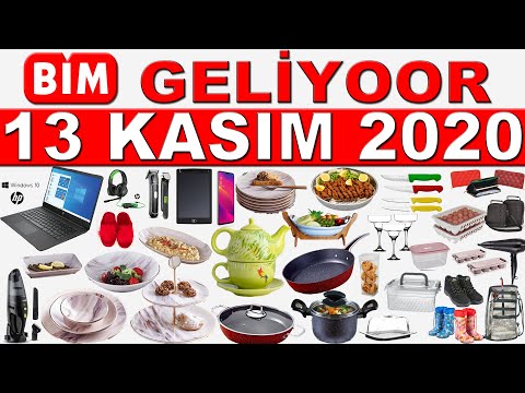 BİM 13 KASIM 2020 BOL AKTÜEL KATALOĞU | BİM ALTIN YALDIZLI AKTÜEL ÜRÜNLER BİM TEKTEK | BİM 13 KASIM