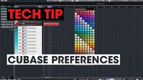 Tech Tip - Cubase Preferences