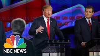 A Flashback To Fiery Campaign Attacks Between Ted Cruz And President Donald Trump | NBC News