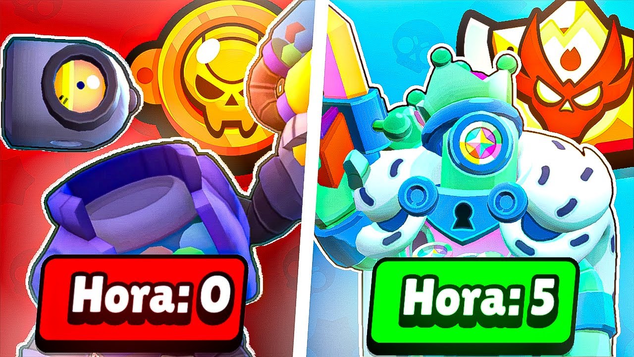 DO BRONZE ao MESTRE SOLO em 5 HORAS com meu BRAWLER FAVORITO!