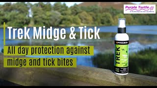 Pyramid Trek Midge and Tick Insect Repellent | Purple Turtle