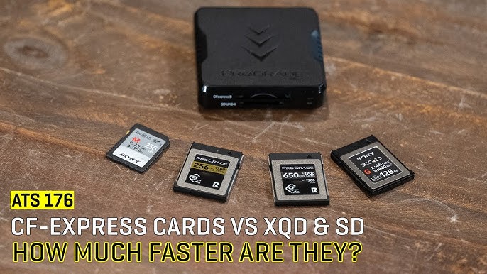 Test d'un lecteur ExpressCard pour cartes XQD et CFexpress – Le