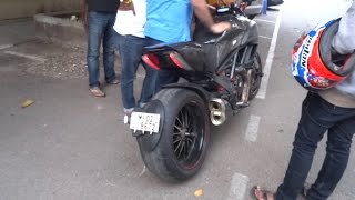 Ducati Diavel Carbon ZARD Exhaust.