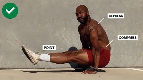 The Perfect L-Sit Tutorial - Beginner Friendly