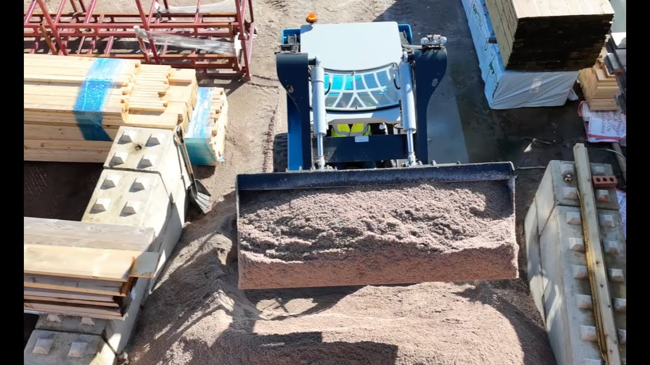 EXVO launch new battery powered EX245R Skid Steer