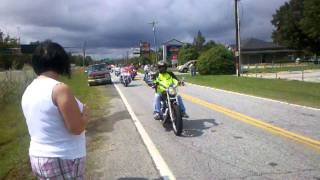 Pink Heals escort out of Greensboro NC 9-25-11