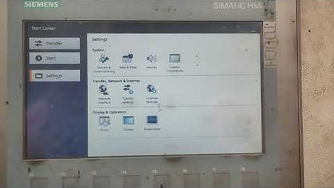 SIEMENS HMI IP SETTING || network interface ||