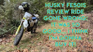 2020 Husqvarna FE501s | I Rode, I Fell: In Love