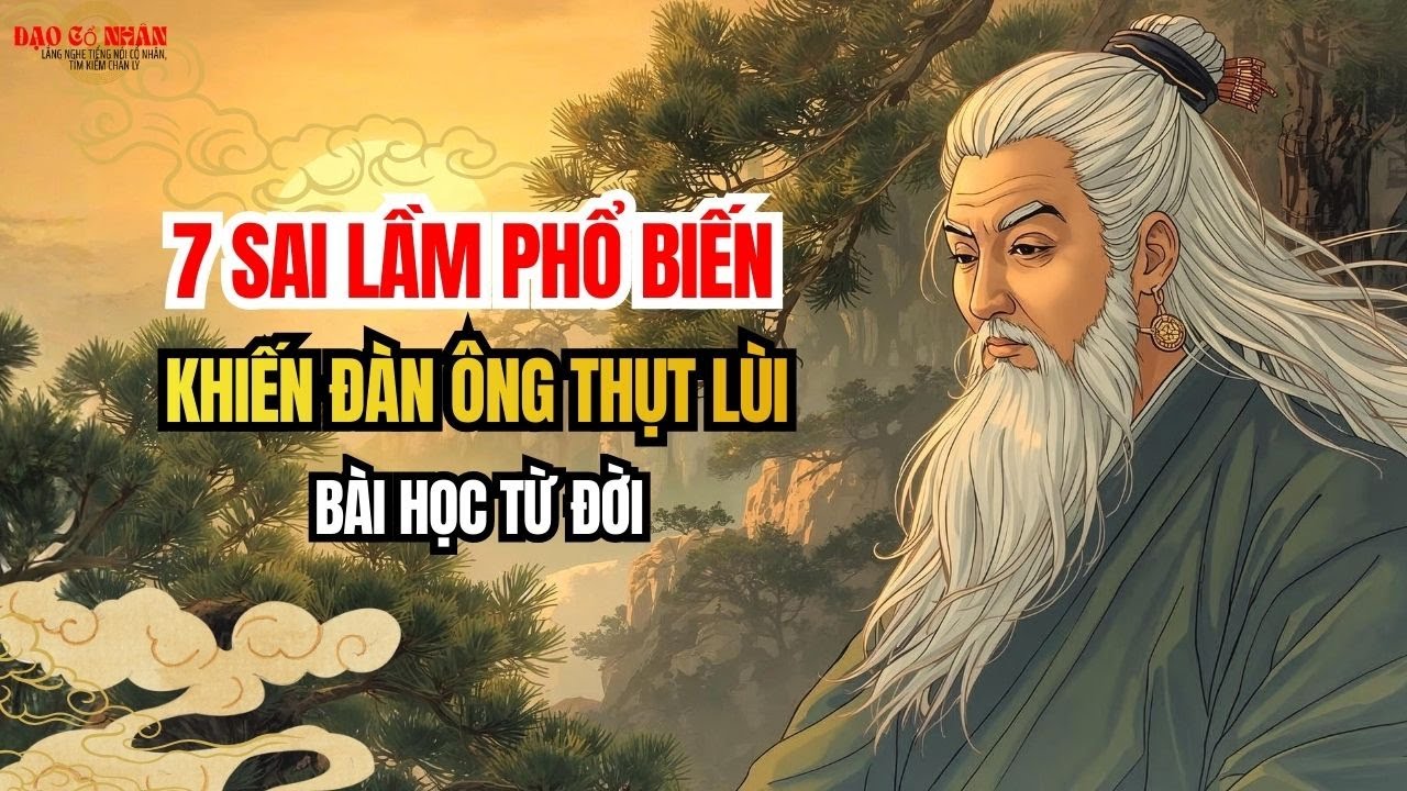 7 Sai Lầm Phổ Biến Khiến Đàn Ông Thụt Lùi: Bài Học Từ Đời | Triết lý cổ nhân