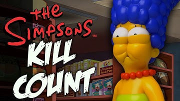 The Simpsons Treehouse of Horror 36 KILL COUNT