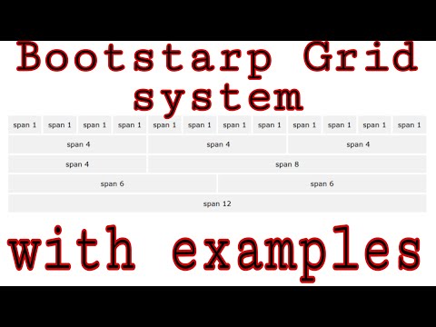 Grid system in Bootstrap 4 | with practically examples | Bootstrap lecture 3 | How to do this