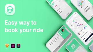 ABER - Taxi UI Kit for Mobile App | Themeforest Website Templates and Themes screenshot 2