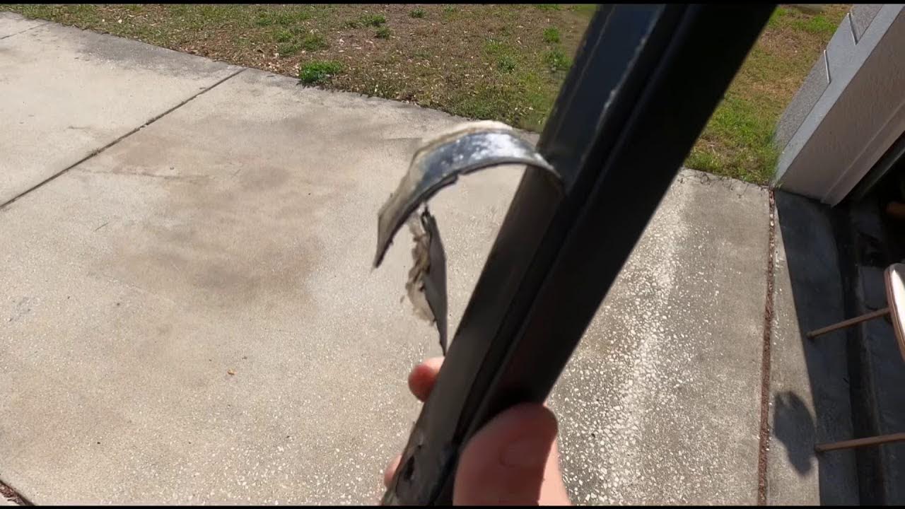 How to fix window seal gasket water leak on a 0509 Mustang YouTube