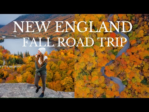 PEAK FALL New England Road Trip VLOG