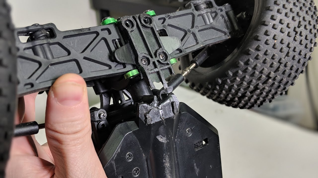 Wltoys 12404 Broken Chassis YouTube