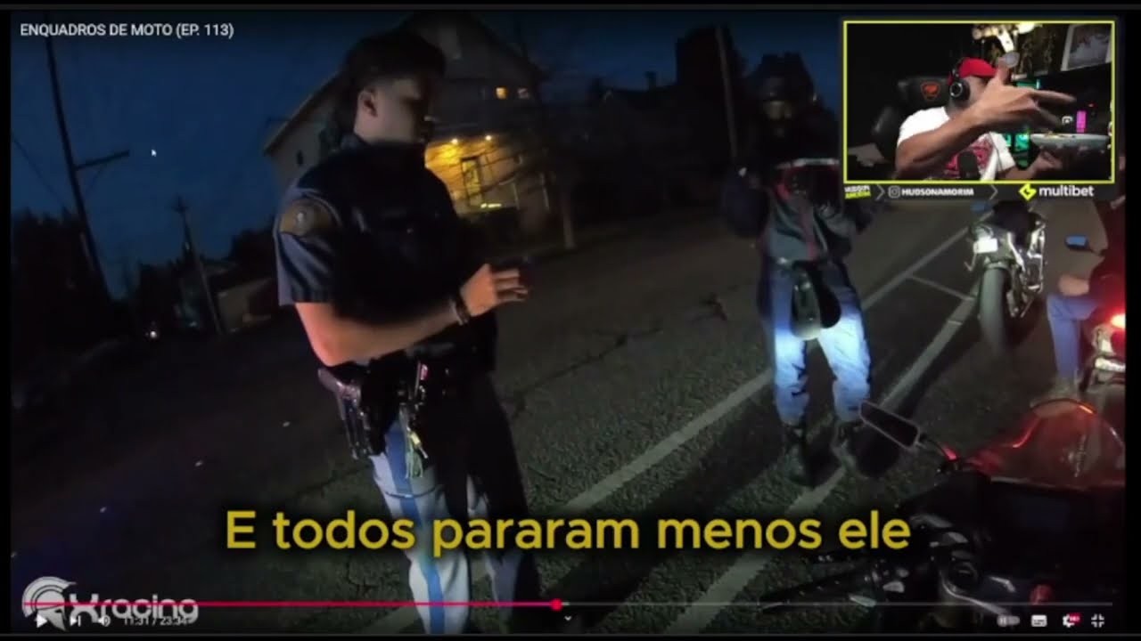 HUDSON AMORIM REAGINDO  Xracing Videos  ENQUADROS DE MOTO EP  113